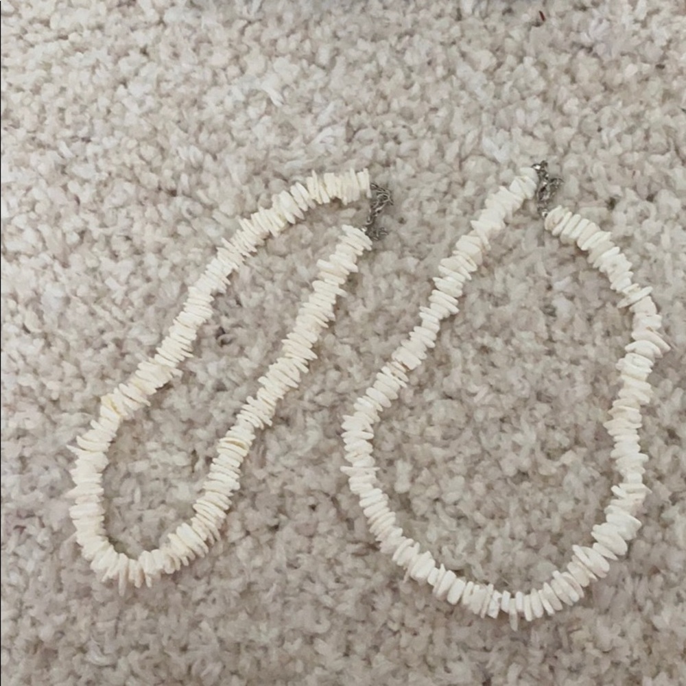 Shell necklaces